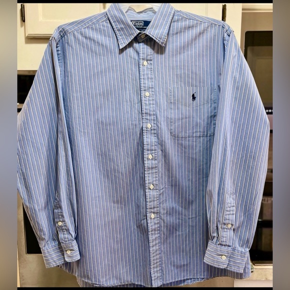 5 Ralph Lauren Polo shirts button down long sleeve like new - Picture 4 of 10